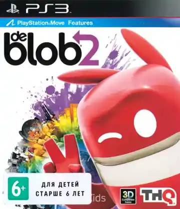 De Blob 2 (USA) box cover front